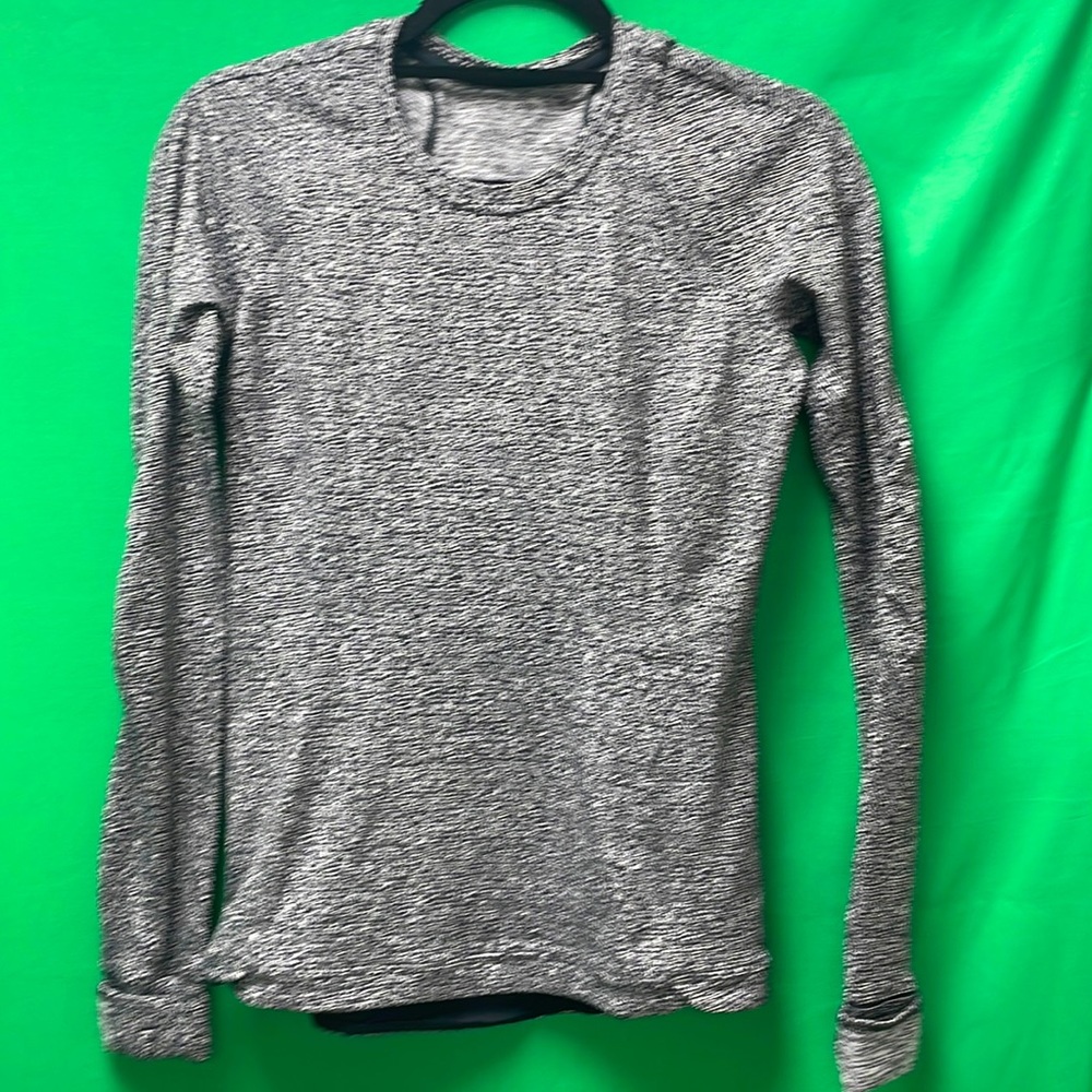 LuLulemon multi black pullover casual cotton shirt with long sleeves